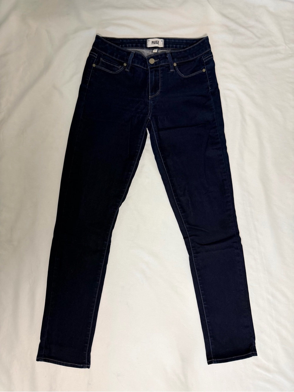 PAIGE Skyline Ankle Peg Jean - Size 27